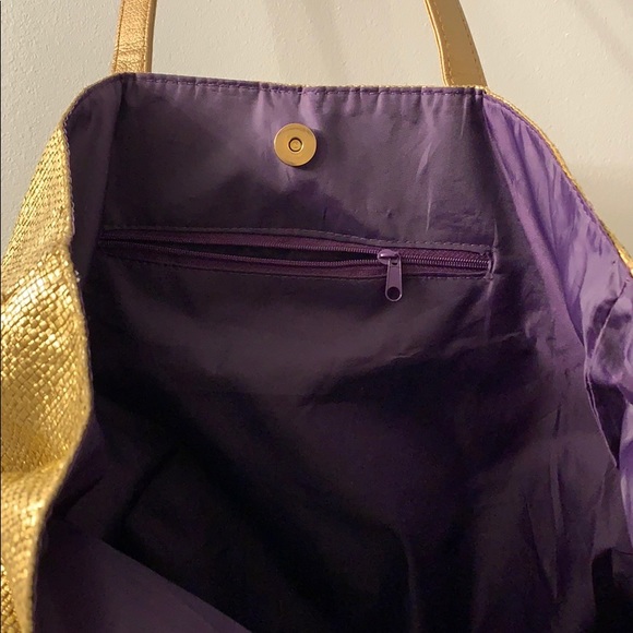 gold totebag - Picture 2 of 5